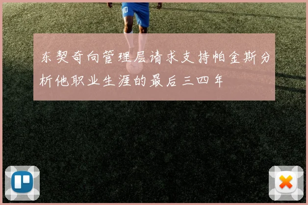 东契奇向管理层请求支持帕金斯分析他职业生涯的最后三四年